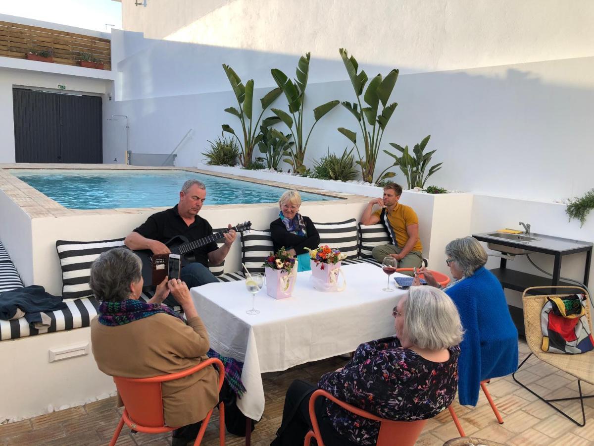 Casa Rosa Villa With Pool In Olhao Centre מראה חיצוני תמונה