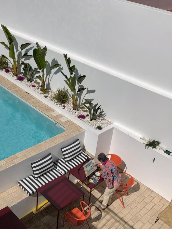 Casa Rosa Villa With Pool In Olhao Centre מראה חיצוני תמונה