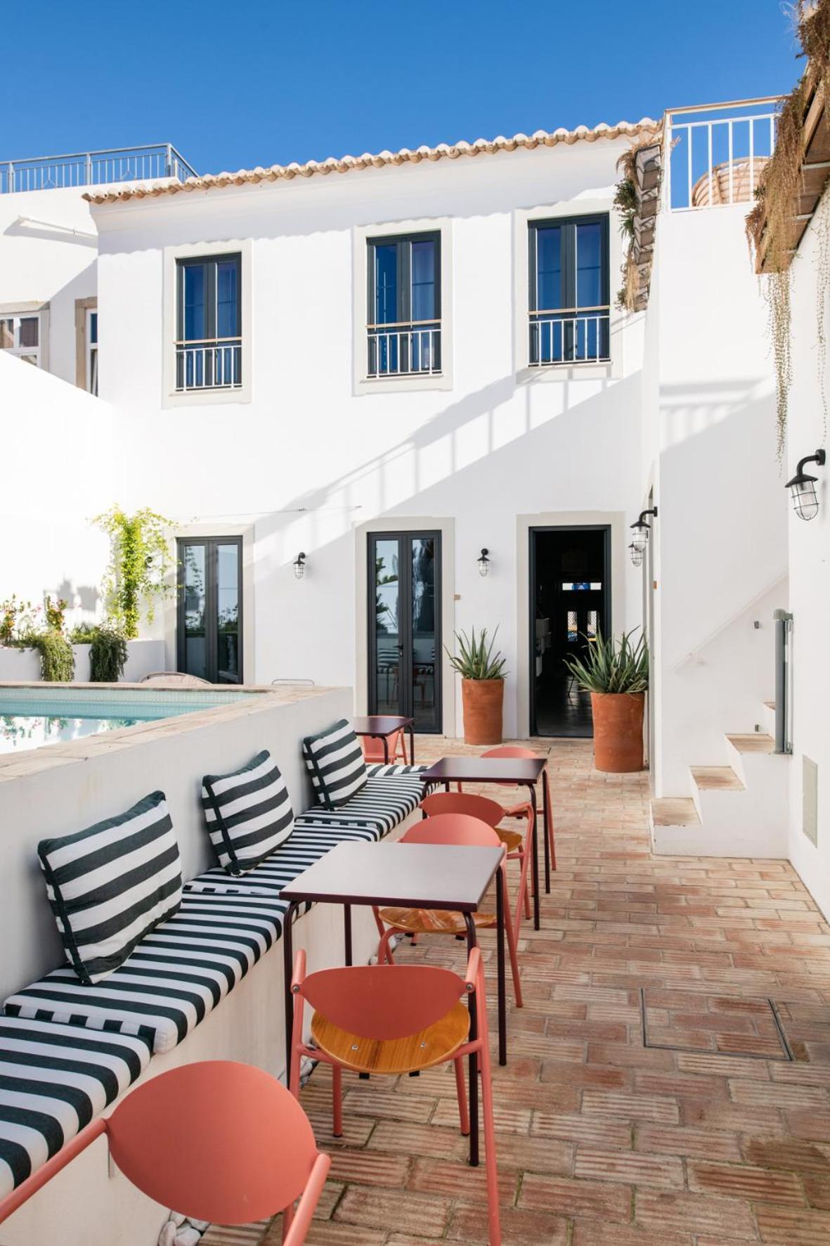 Casa Rosa Villa With Pool In Olhao Centre מראה חיצוני תמונה